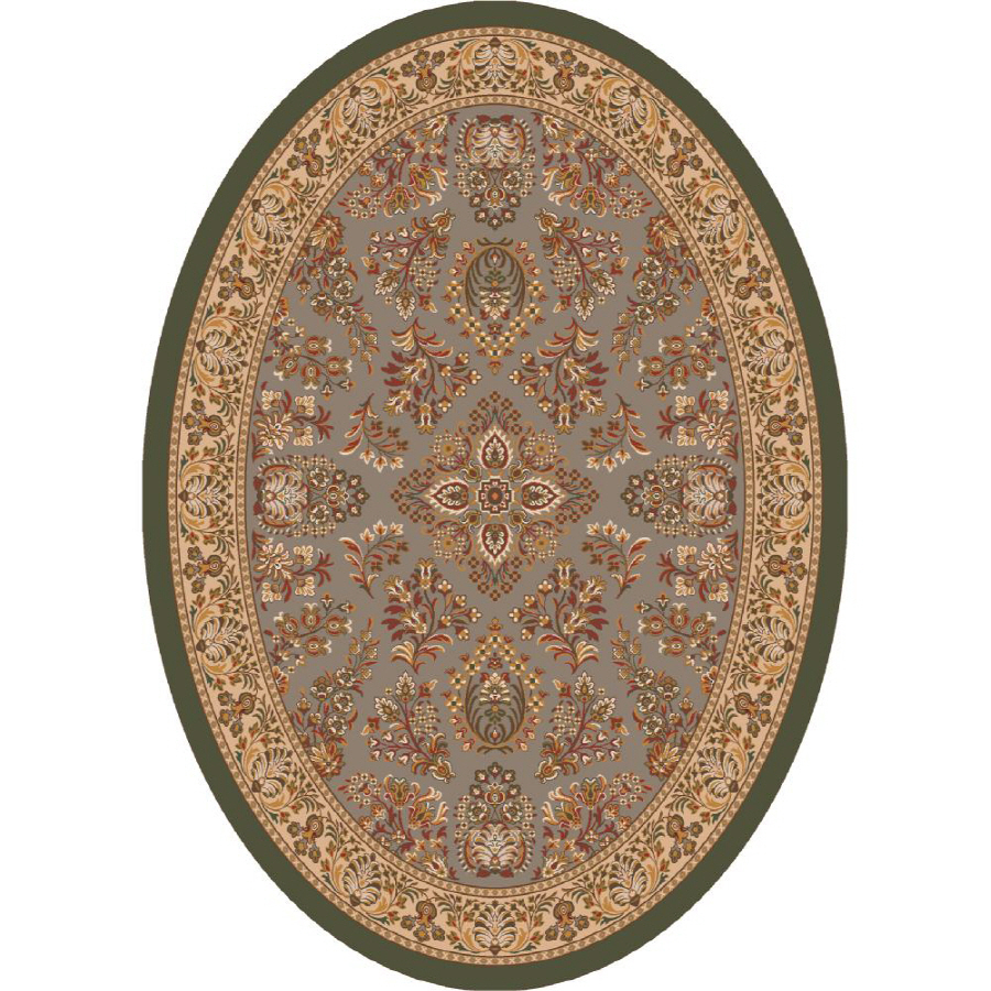 Milliken Halkara Multicolor Oval Indoor Tufted Area Rug (Common 8 x 11; Actual 92 in W x 129 in L)