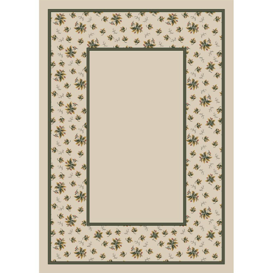 Milliken Woodland 7 ft 8 in x 10 ft 9 in Rectangular Beige Floral Area Rug