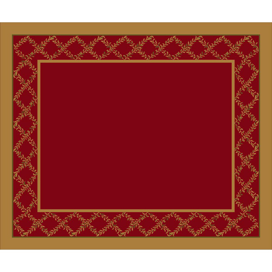 Milliken Arbor 10 ft 9 in x 13 ft 2 in Rectangular Red Transitional Area Rug