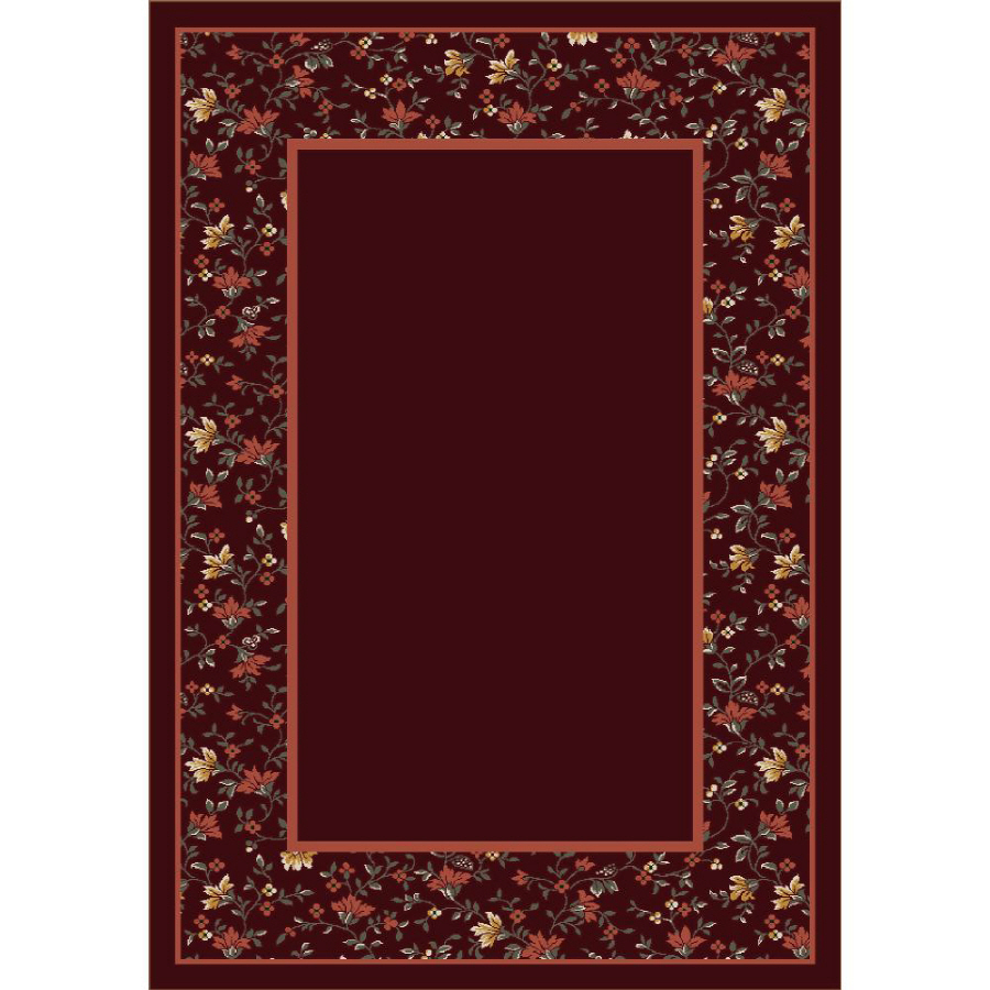 Milliken Appalachia 5 ft 4 in x 7 ft 8 in Rectangular Red Transitional Area Rug
