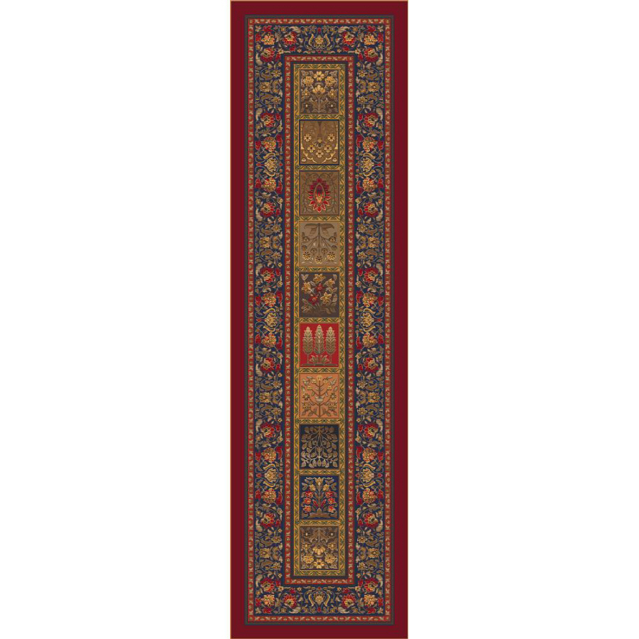 Milliken Multicolor Tufted Runner (Common 2 ft x 8 ft; Actual 2.083 ft x 7.666 ft)