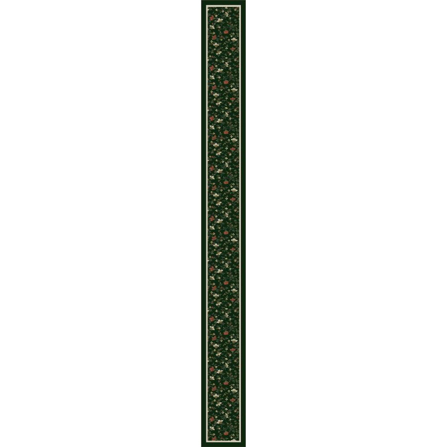 Milliken Green Tufted Runner (Common 2 ft x 22 ft; Actual 2.333 ft x 40.333 ft)