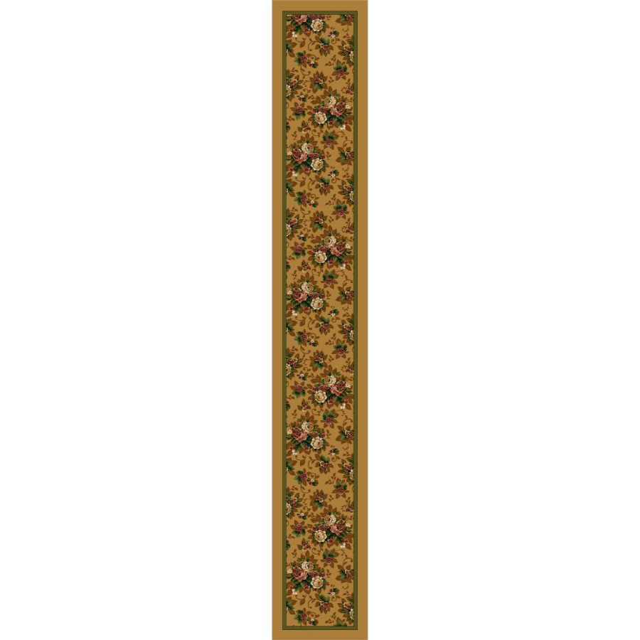 Milliken Cream Tufted Runner (Common 2 ft x 16 ft; Actual 2.333 ft x 15.5 ft)