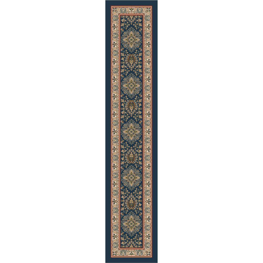 Milliken 2 ft 4 in x 11 ft 8 in Blue Runner