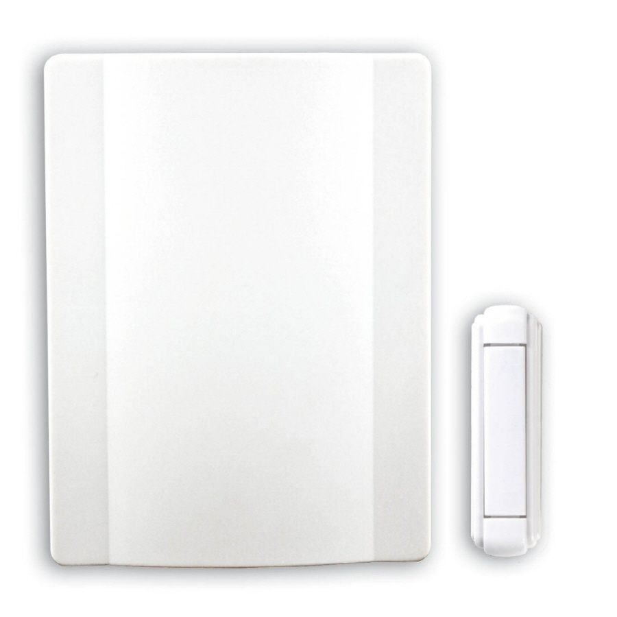 Heath Zenith Wireless White Doorbell Kit