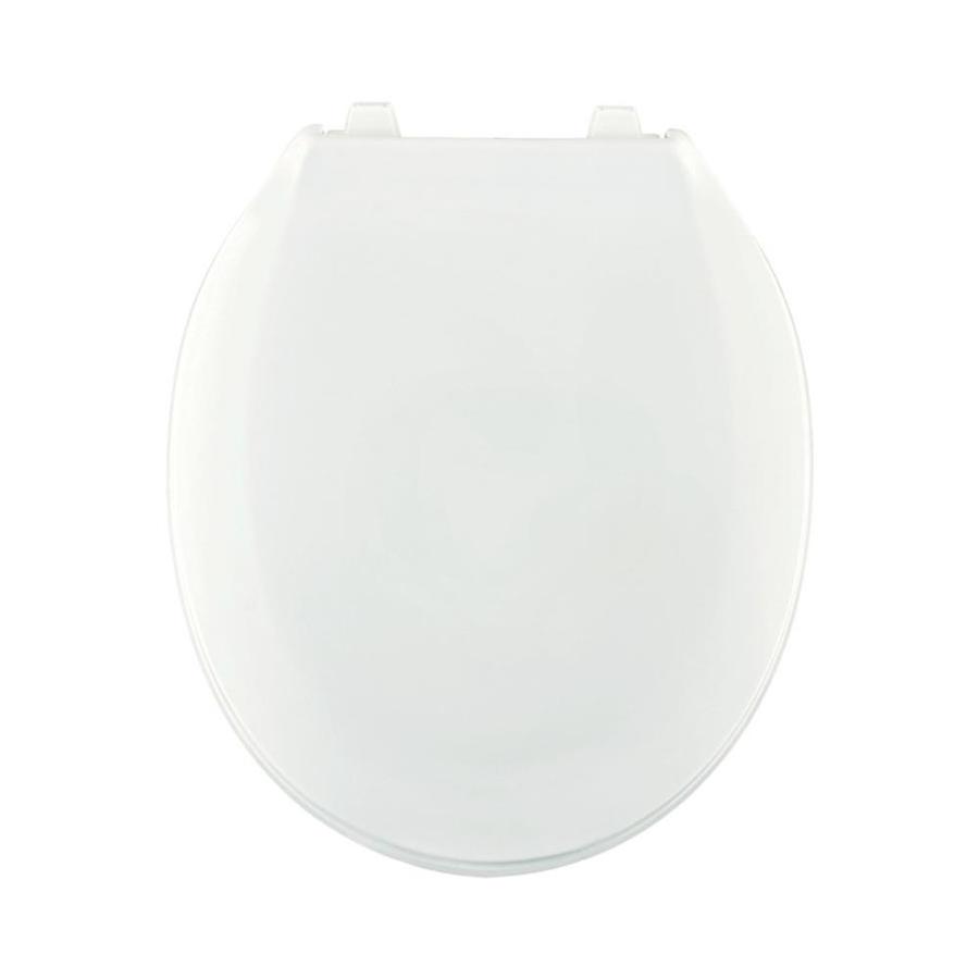 Centoco White Plastic Round Toilet Seat