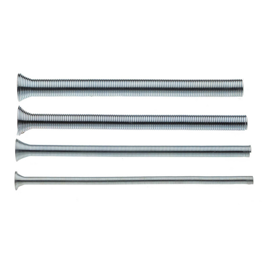 Superior Tool 4 Piece Spring Tube Bender Set