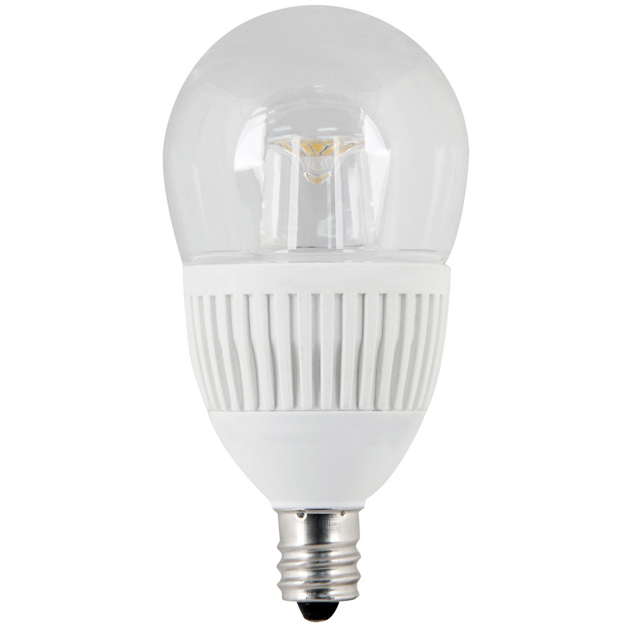 Utilitech 4.8 Watt (40W Equivalent) Candelabra Base (E 12) Warm White Dimmable Decorative LED Light Bulb