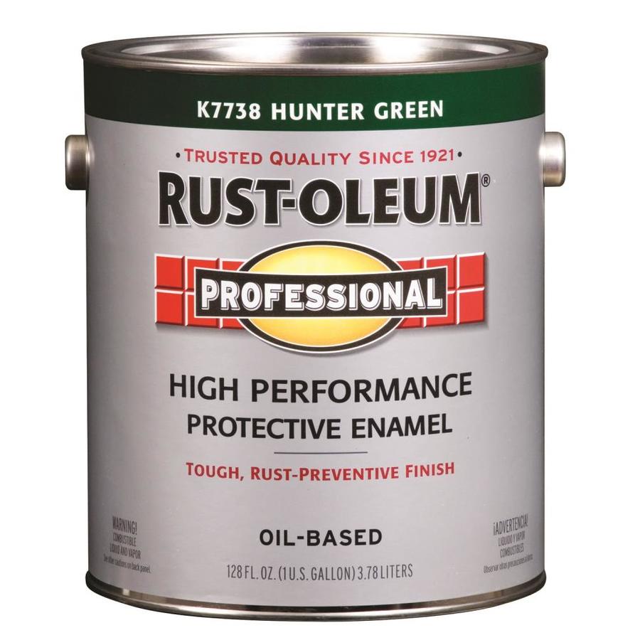 Ver Rust Oleum 128 fl oz Interior/Exterior Gloss Green Paint and 