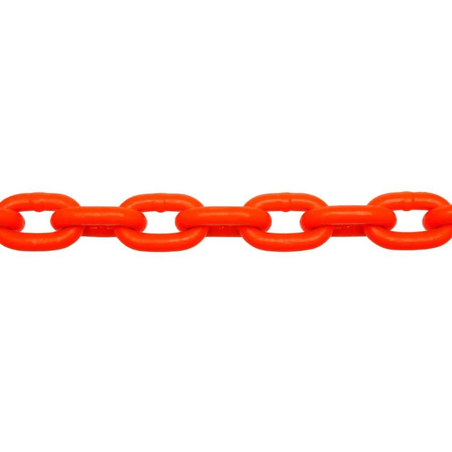 Campbell Commercial 1 ft 5/16 Welded Hi Visibility Orange Steel Chain (By The Foot)