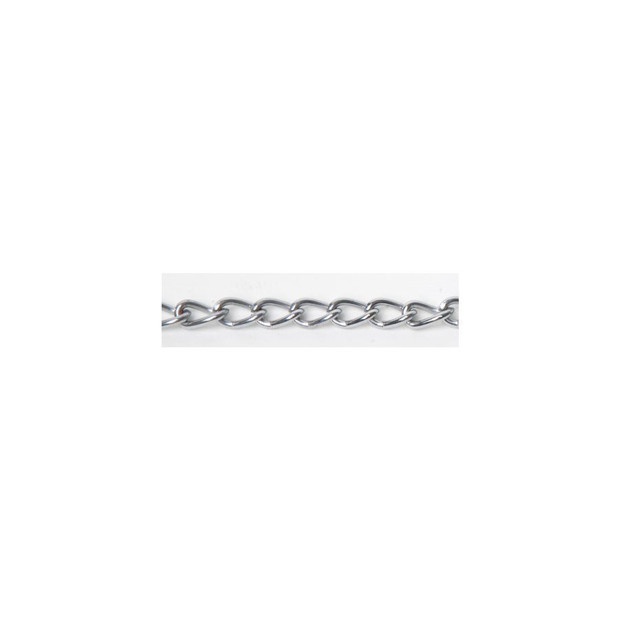 Campbell Commercial 12 ft Weldless Nickel Plated Steel Chain