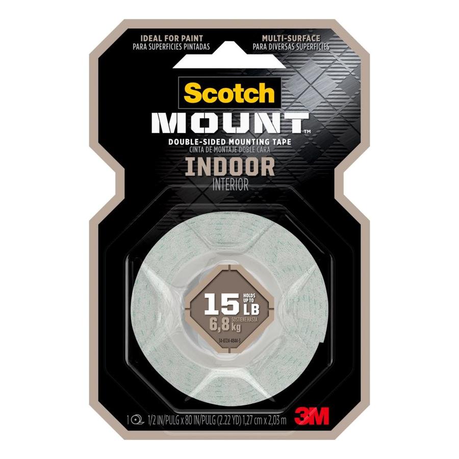 Scotch 0.5 in x 6.25 ft Two Sided Tape