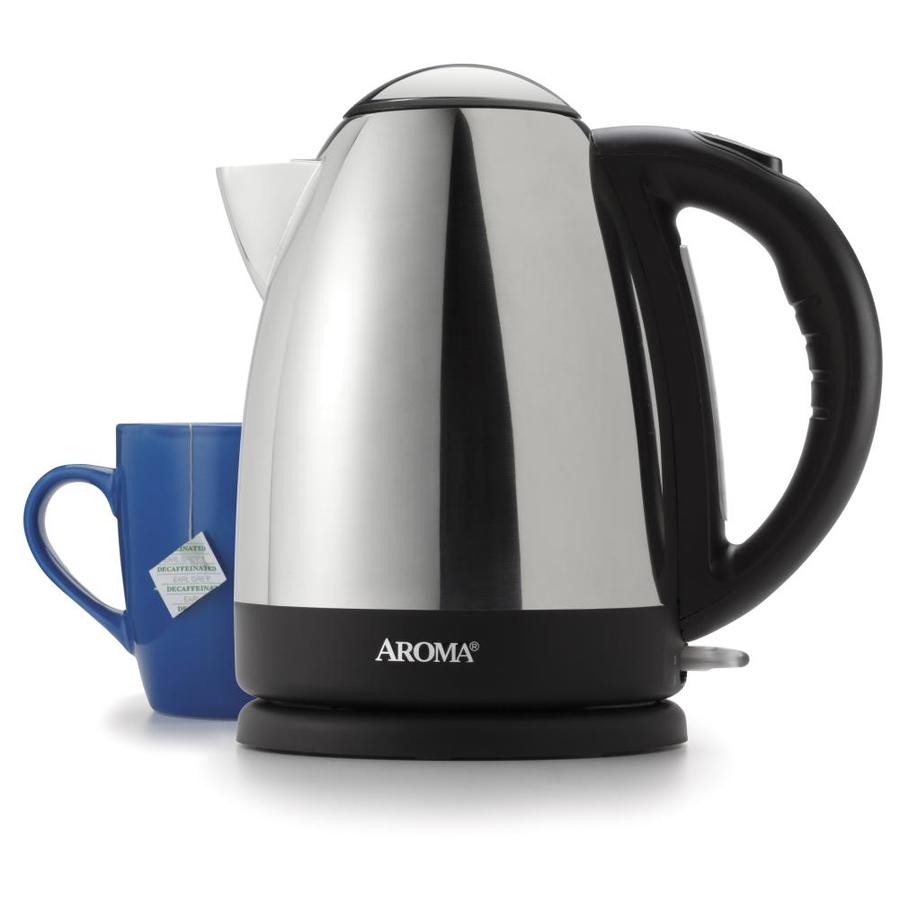 Aroma Stainless Steel 7 Cup Electric Tea Kettle