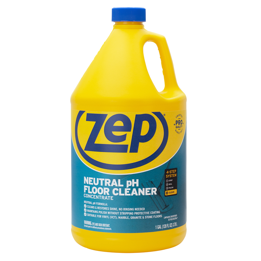 Shop Zep Commercial Neutral Floor Cleaner Concentrate 128 fl oz Vinyl Floor Cleaner at