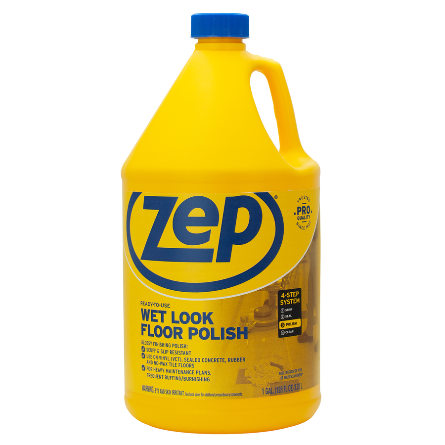 Zep Commercial 128 oz Wet Look Floor Polish