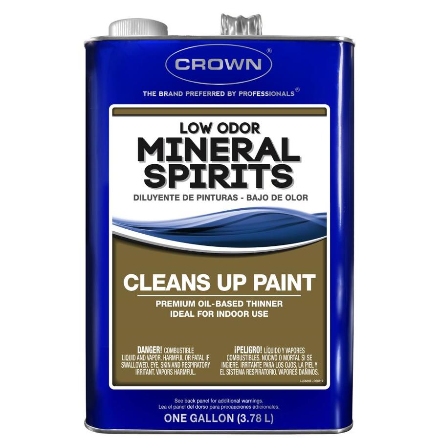 Shop Crown 1-Gallon Slow to Dissolve Mineral Spirits at Lowes.com