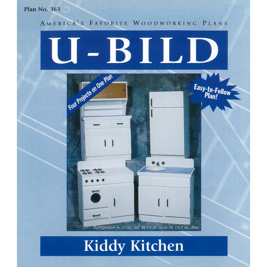 U Bild Kiddy Kitchen Woodworking Plan