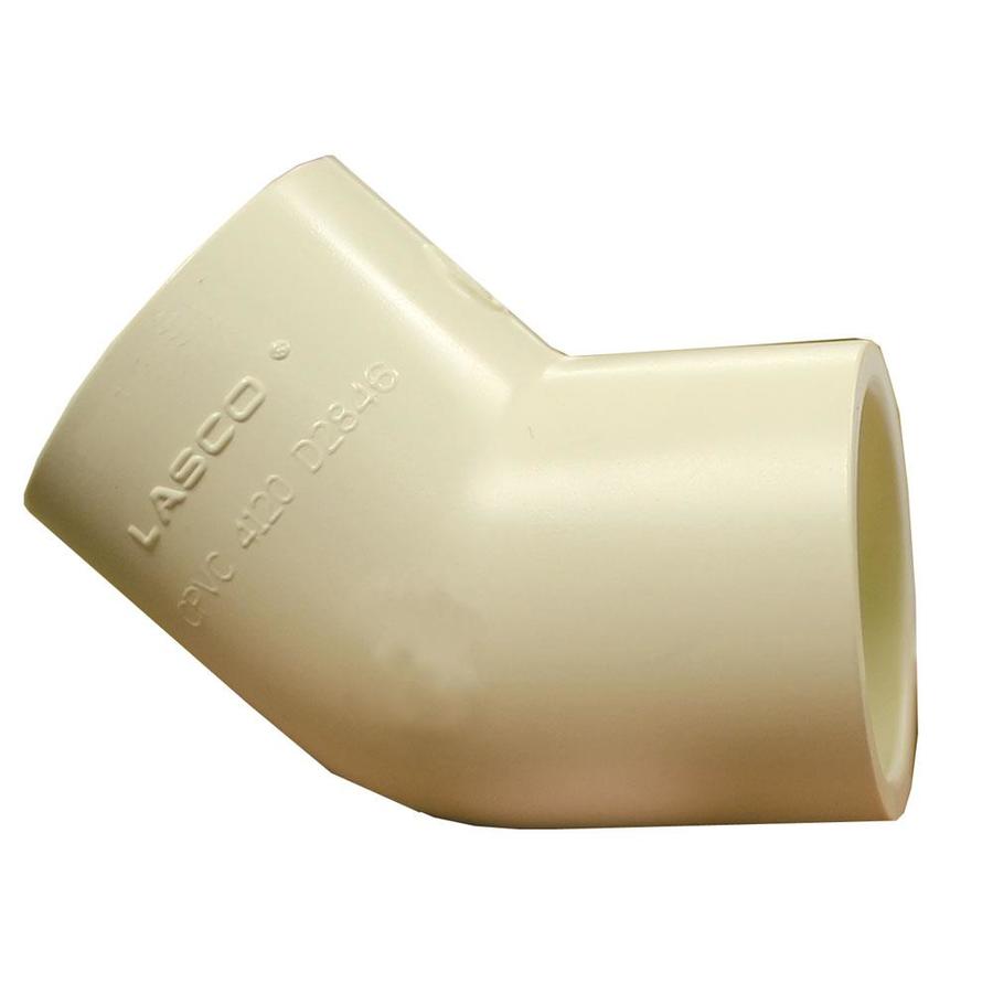 LASCO 1/2 in Dia 45 Degree Elbow CPVC Fitting