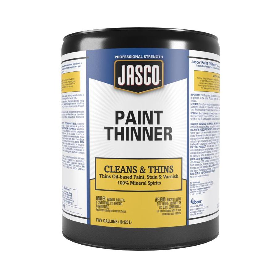 Jasco 5 Gallon Size Can Fast to Dissolve Paint Thinner (Actual Net Contents 640 fl oz)