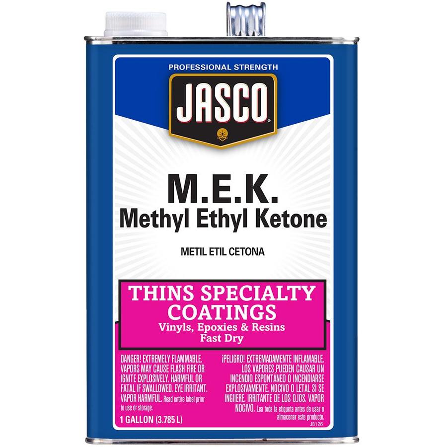 Jasco Gallon Size Can Fast to Dissolve Methyl Ethyl Ketone (MEK) (Actual Net Contents 128 fl oz)