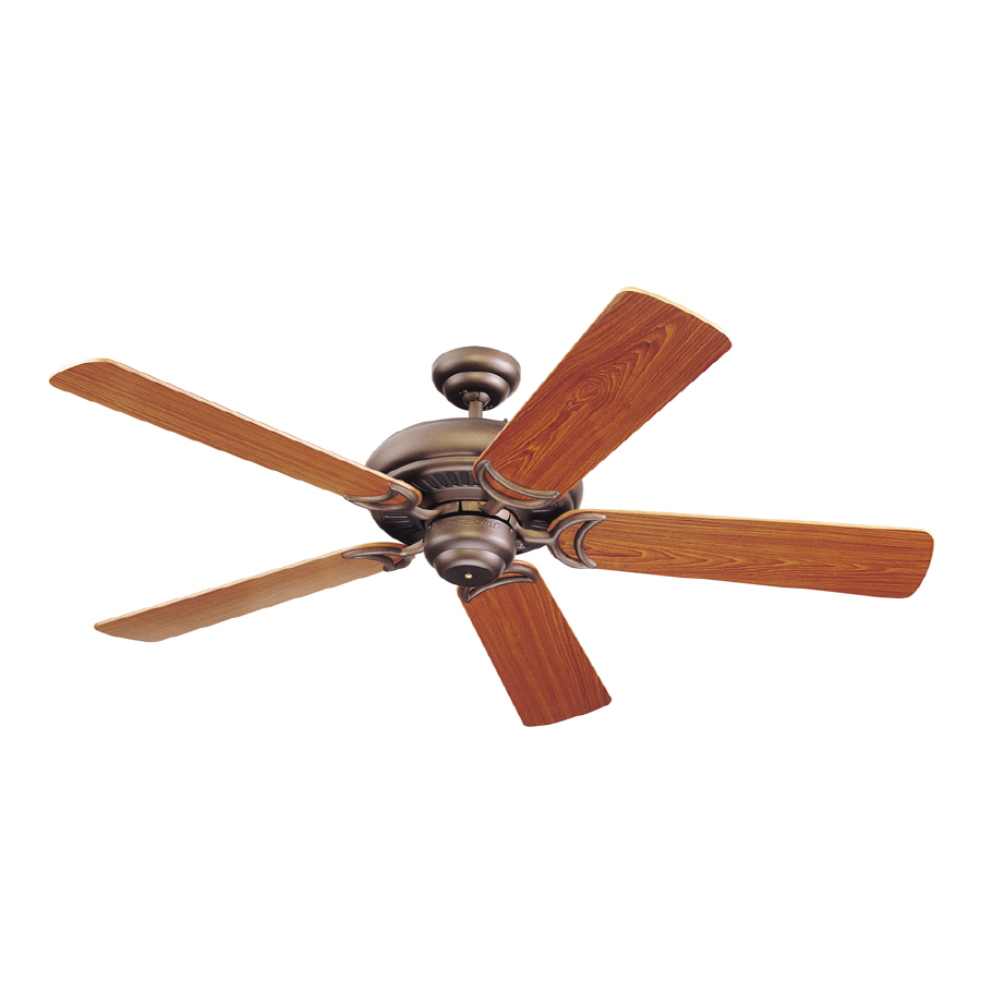 Monte Carlo Fan Company Designer Supreme 52 in Roman Bronze Downrod Mount Ceiling Fan