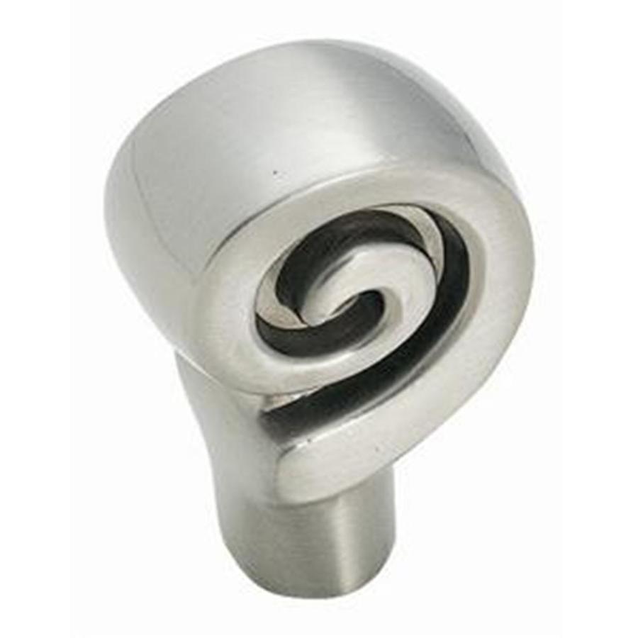 Amerock Swirl'Z Satin Nickel Round Cabinet Knob