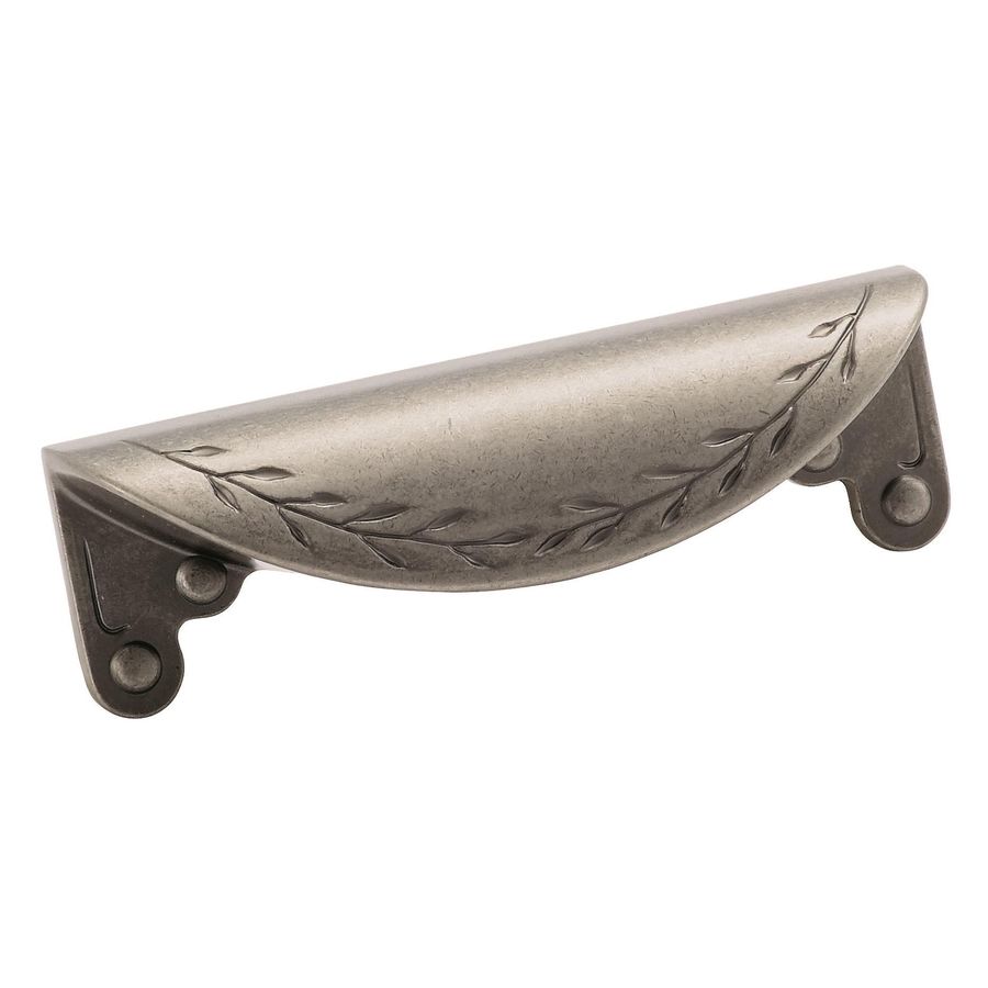 Amerock 3 Center To Center Weathered Nickel Inspirations Cup Cabinet Pull