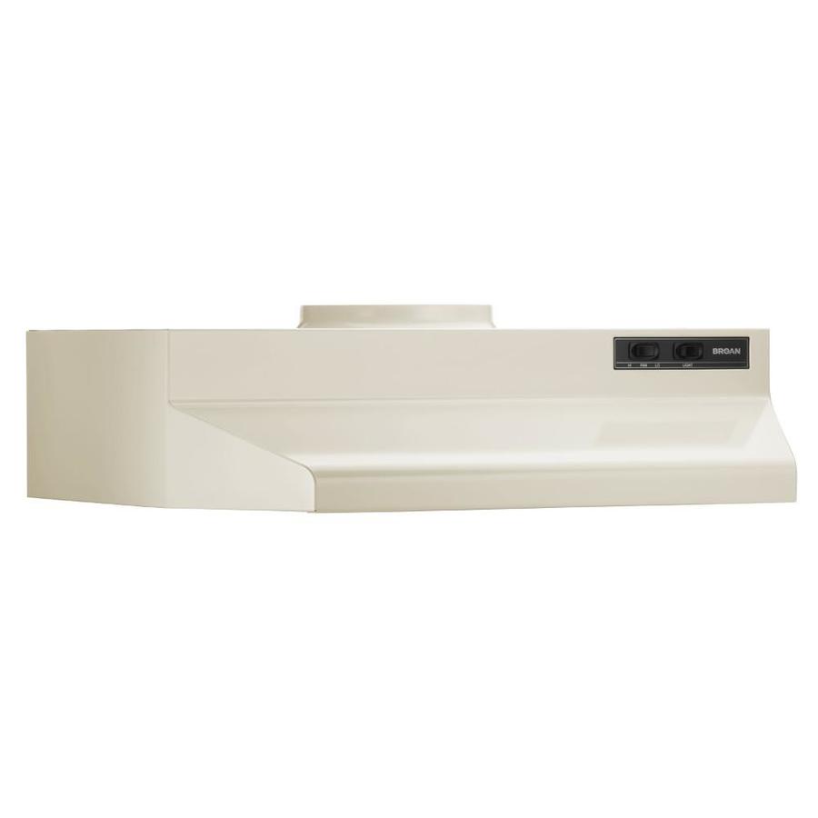 Broan Width Undercabinet Range Hood (Appliance Color/Finish)