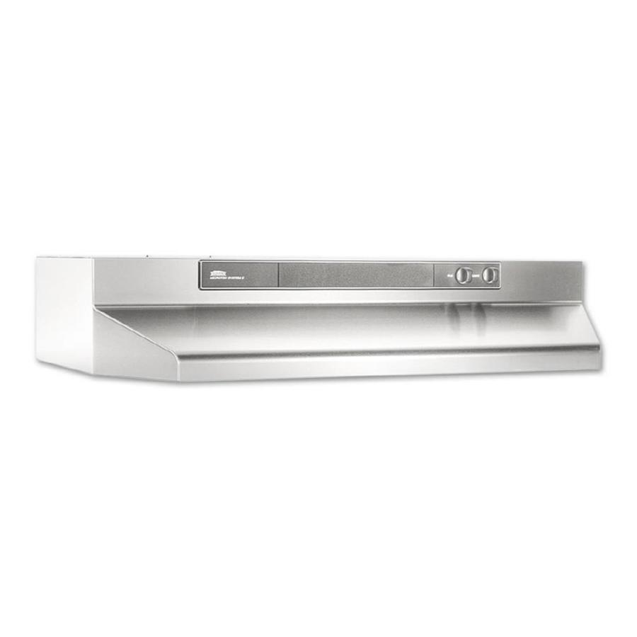 Broan 30 in Undercabinet Range Hood (Stainless Steel)