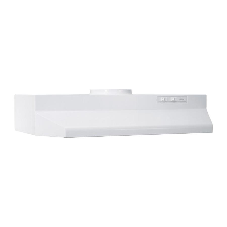 Broan Width Undercabinet Range Hood (Appliance Color/Finish)