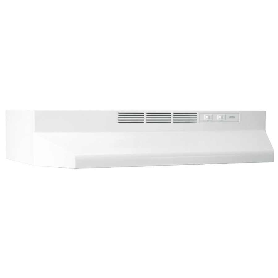 Broan Undercabinet Range Hood (White) (Common 24 in; Actual 23.87 in)