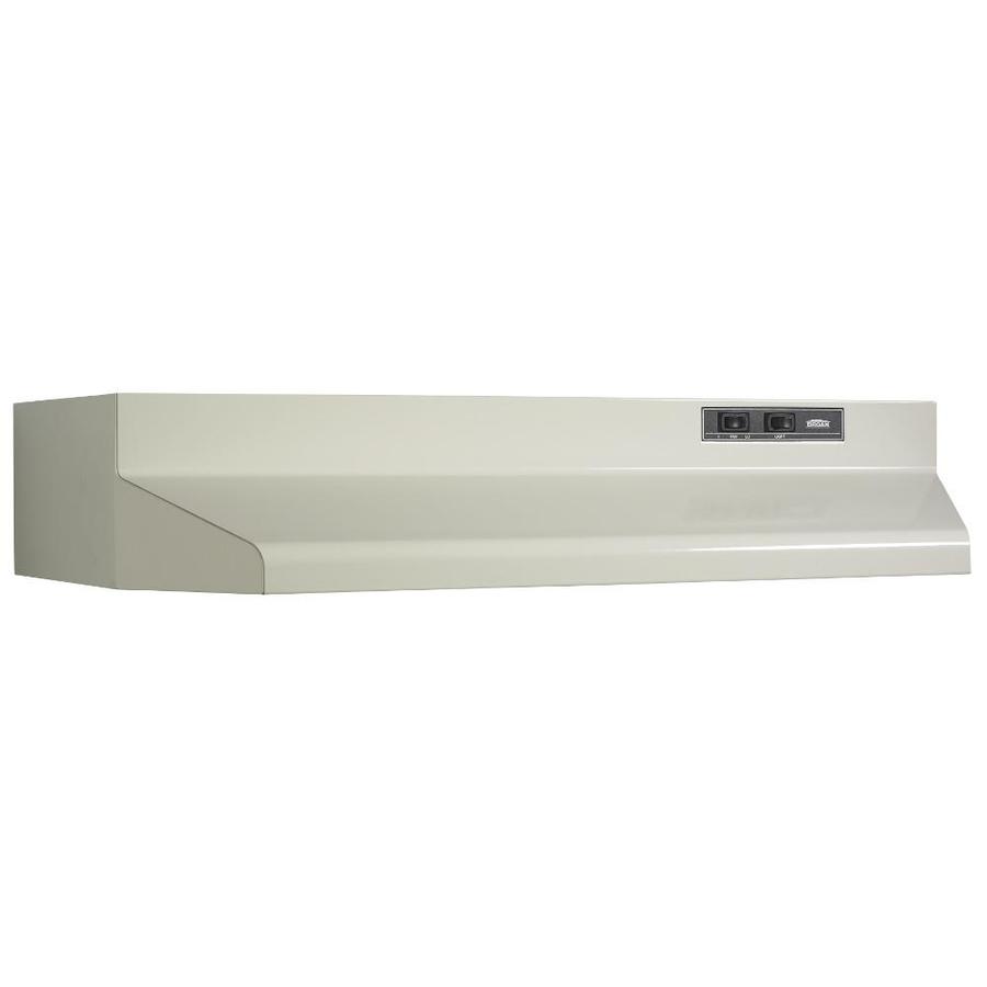 Broan 30 in Undercabinet Range Hood (Almond)