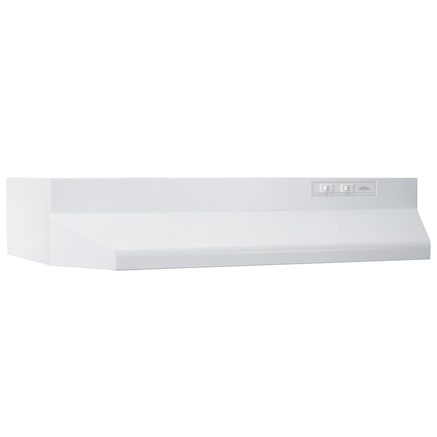 Broan Undercabinet Range Hood (White) (Common 21 in; Actual 20.87 in)