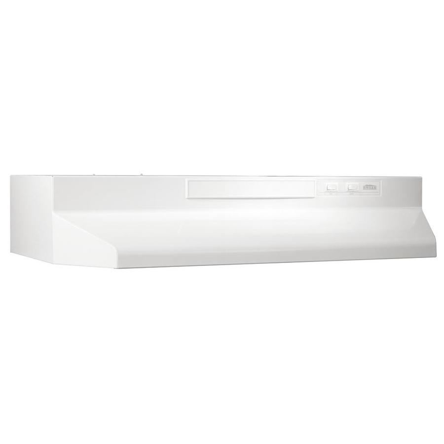 Broan 36 in Undercabinet Range Hood (White)