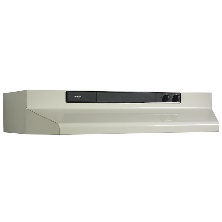 Broan 30 in Undercabinet Range Hood (Bisque)