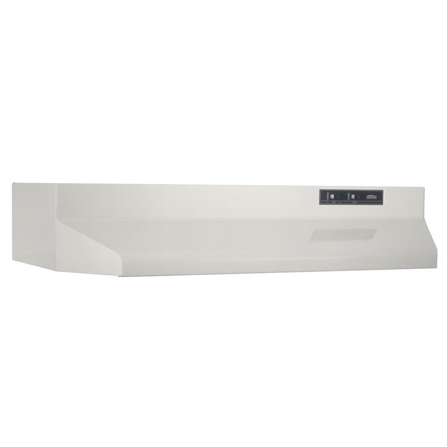 Broan 36 in Undercabinet Range Hood (Bisque)