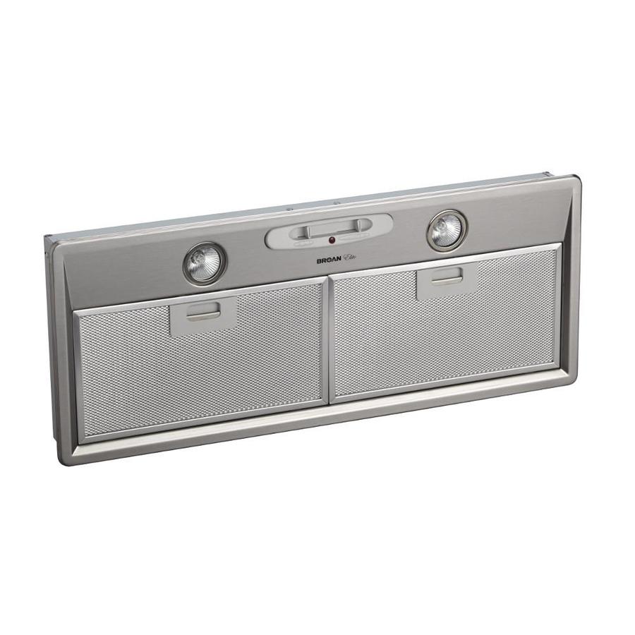 Broan 27.5625 in Undercabinet Range Hood (Stainless Steel)