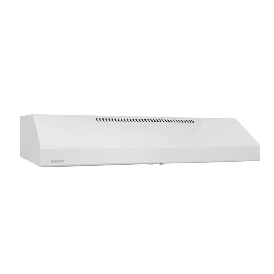 Broan 30 in Undercabinet Range Hood (White)