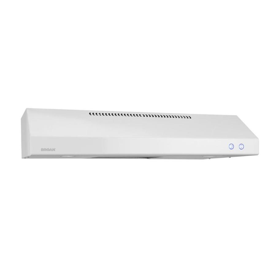 Broan 36 in Undercabinet Range Hood (White)