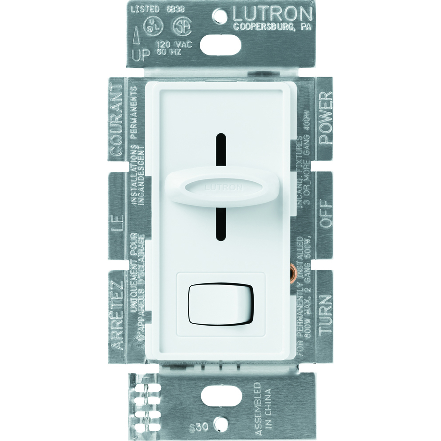 Lutron Skylark 1.5 Amp White Preset Dimmer