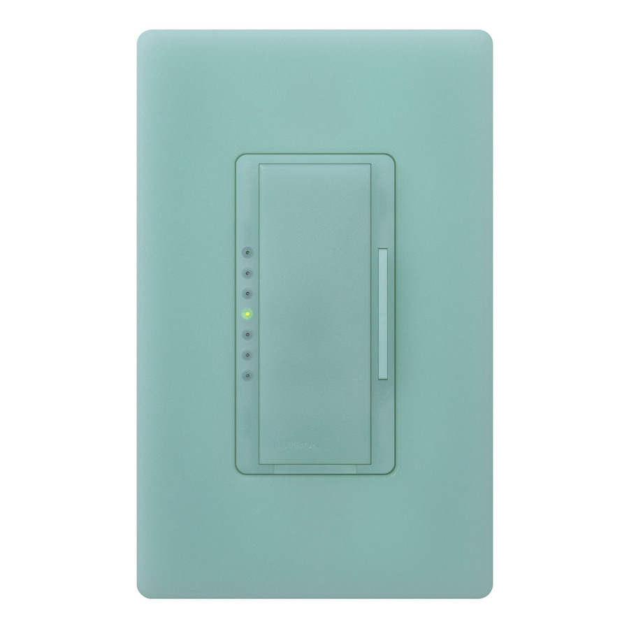 Lutron Maestro Satin 5 Amp 600 Watt Sea Glass Digital Dimmer