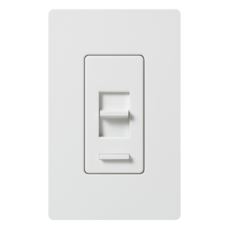 Lutron Lumea 1.5 Amp White Slide Dimmer