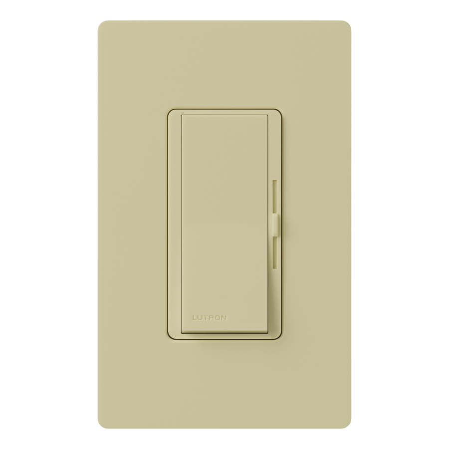 Lutron Diva 5 Amp 600 Watt Ivory Preset Dimmer