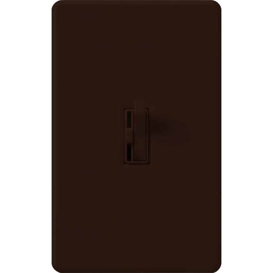 Lutron Ariadni/Toggler 1.5 Amp Brown Slide Dimmer