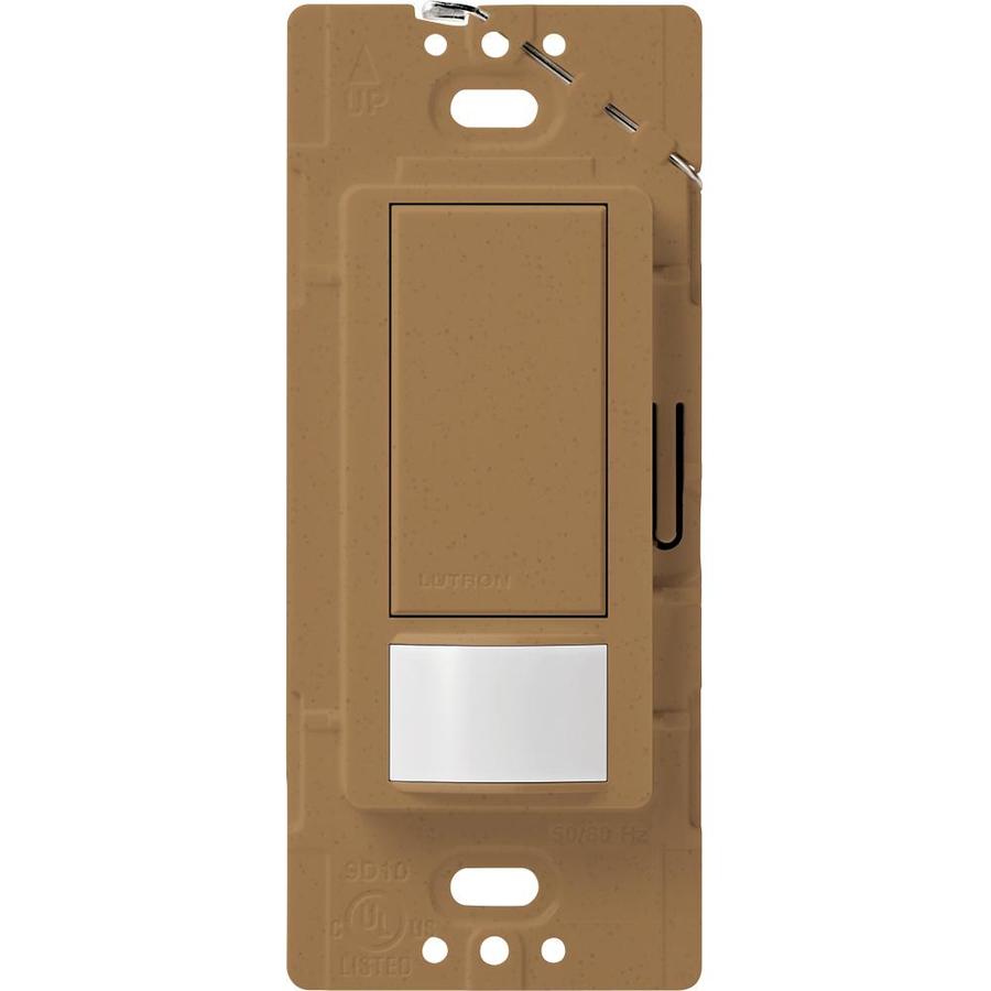 Lutron Maestro 1 Switch 2 Amp Single Pole Terracotta Indoor Motion Occupancy/Vacancy Sensor