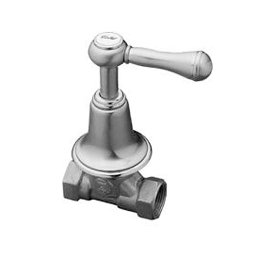 Barclay Chrome Quarter Turn Straight Valve