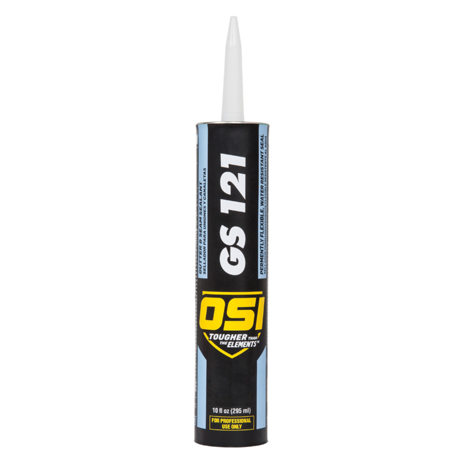 OSI GS121 10 fl oz Clear Synthetic Polymer Gutter Sealant