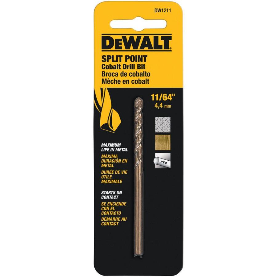 DEWALT 11/64 in Cobalt Twist Drill Bit