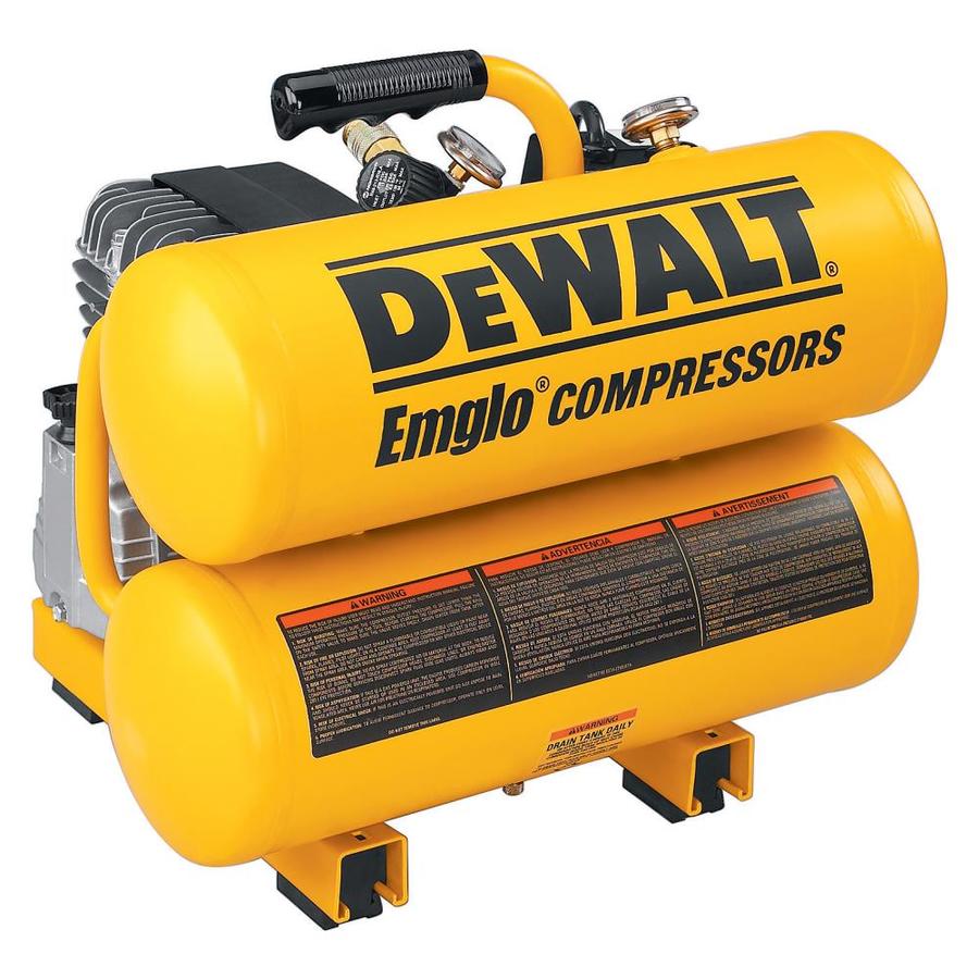 DEWALT 1.1 HP 4 Gallon 125 PSI Electric Air Compressor