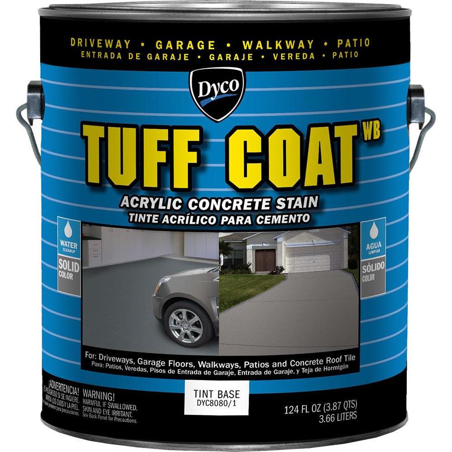 Dyco Paints 124 fl oz Exterior Matte Porch and Floor White Water Base Paint with Mildew Resistant Finish